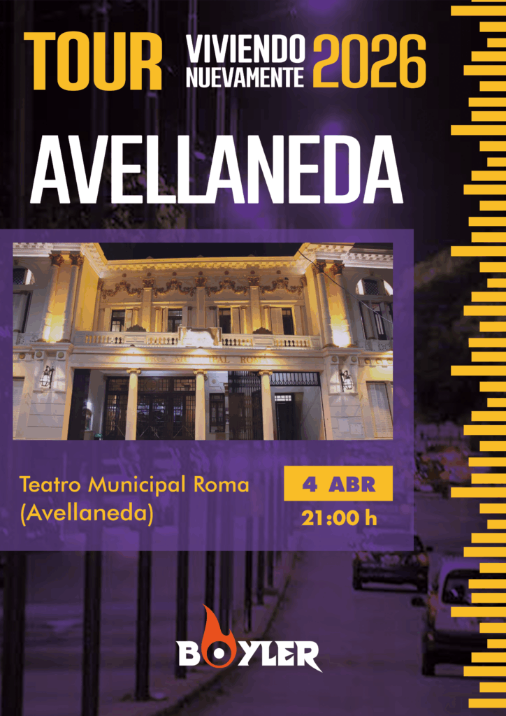Poster tour en Avellaneda